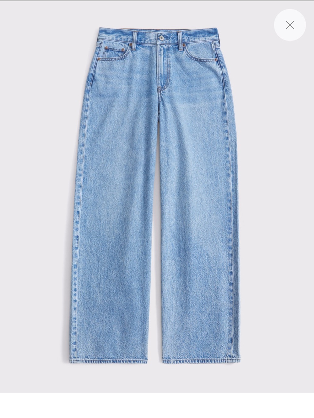 Abercrombie & Fitch Low Rise Ultra Loose Jean NWT